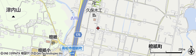 香川県高松市檀紙町882周辺の地図