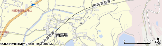 和歌山県橋本市南馬場121周辺の地図