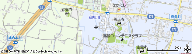 香川県高松市鹿角町763周辺の地図