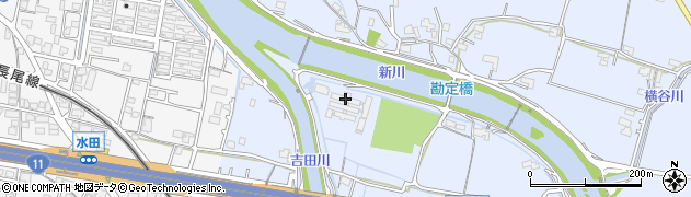 高松信用金庫　研修所周辺の地図