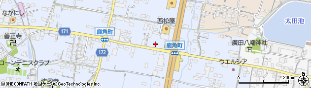 香川県高松市鹿角町284周辺の地図