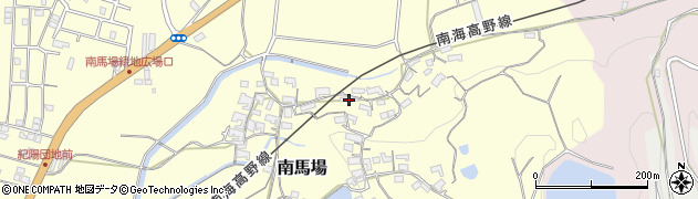 和歌山県橋本市南馬場112周辺の地図