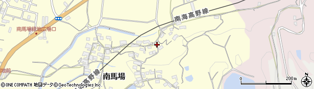 和歌山県橋本市南馬場132周辺の地図
