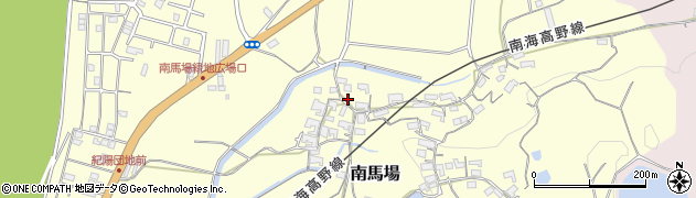 和歌山県橋本市南馬場101周辺の地図