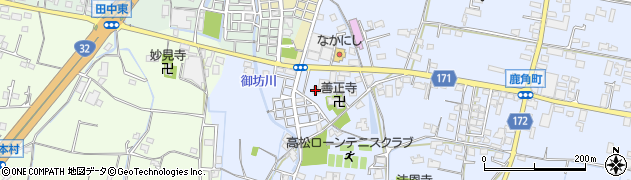 香川県高松市鹿角町801周辺の地図