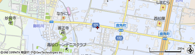 香川県高松市鹿角町842周辺の地図