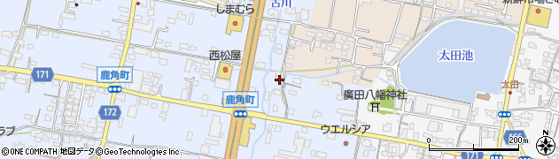 香川県高松市鹿角町184周辺の地図