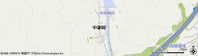 広島県廿日市市大野（中津岡）周辺の地図