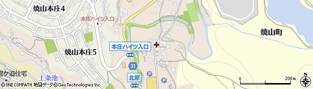 広島県呉市焼山北周辺の地図