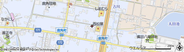 香川県高松市鹿角町286周辺の地図