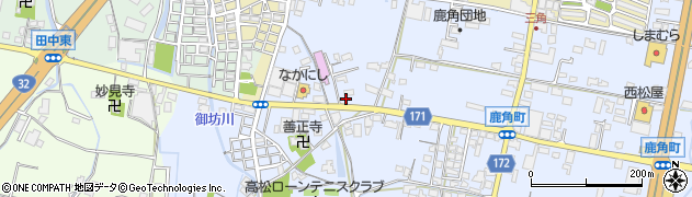 香川県高松市鹿角町898周辺の地図