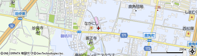 香川県高松市鹿角町909周辺の地図