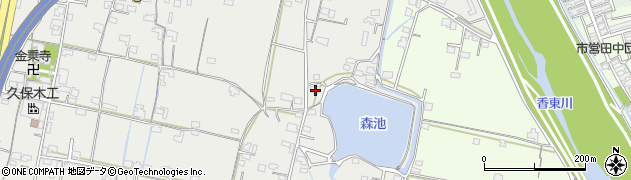 香川県高松市檀紙町1182周辺の地図
