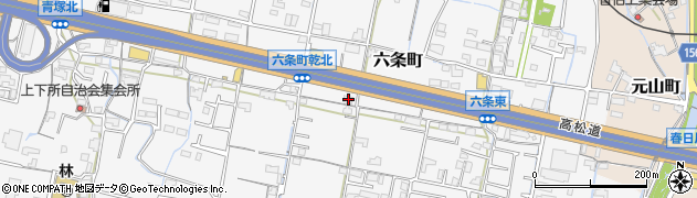 香川県高松市六条町1228周辺の地図
