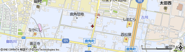 香川県高松市鹿角町256周辺の地図