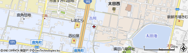 香川県高松市鹿角町189周辺の地図