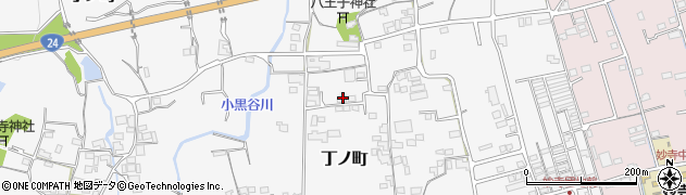 和歌山県伊都郡かつらぎ町丁ノ町681周辺の地図