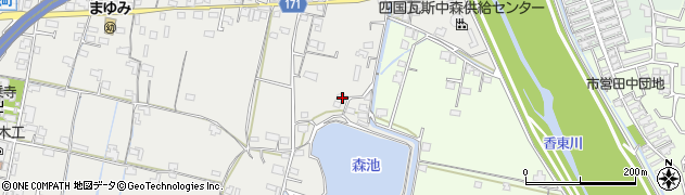 香川県高松市檀紙町1184周辺の地図