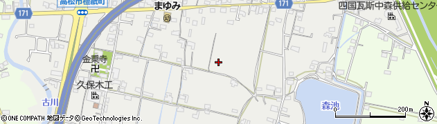 香川県高松市檀紙町1102周辺の地図