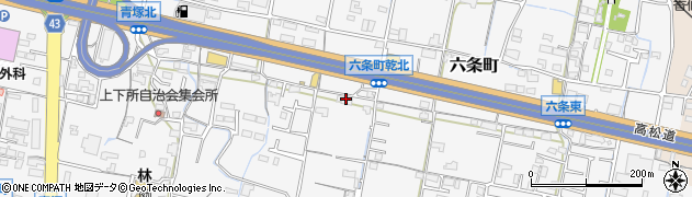 香川県高松市六条町987周辺の地図
