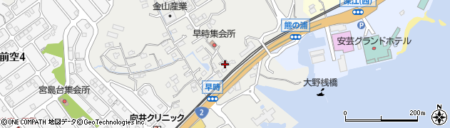 広島県廿日市市大野熊ケ浦3253周辺の地図