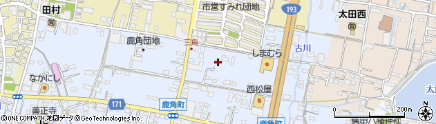 香川県高松市鹿角町247周辺の地図