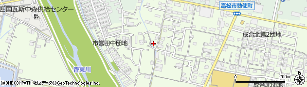 香川県高松市成合町660周辺の地図