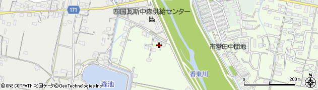 香川県高松市成合町406周辺の地図