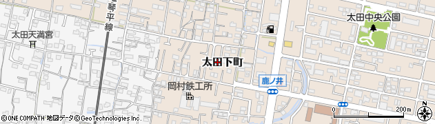 香川県高松市太田下町1667周辺の地図