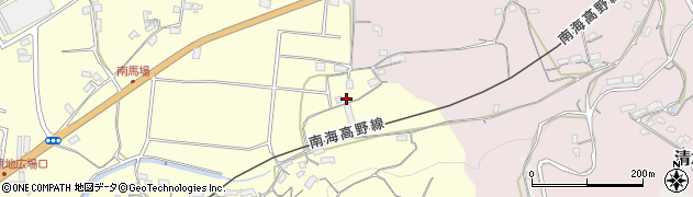 和歌山県橋本市南馬場251周辺の地図