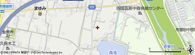 香川県高松市檀紙町1193周辺の地図