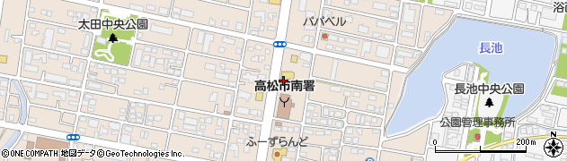 千房高松レインボー店周辺の地図