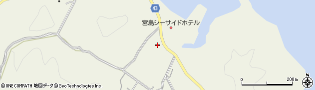 厳島公園線周辺の地図