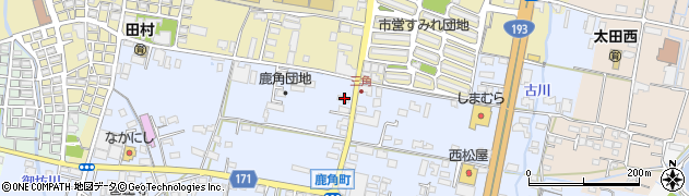 香川県高松市鹿角町254周辺の地図