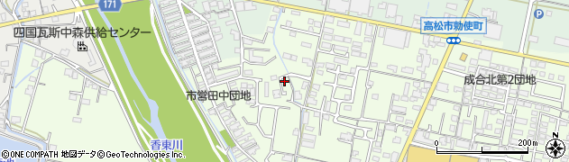 香川県高松市成合町635周辺の地図