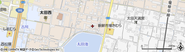 香川県高松市太田下町1938周辺の地図