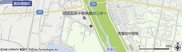 香川県高松市檀紙町1213周辺の地図