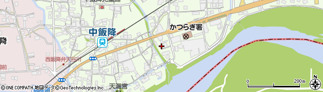 和歌山県伊都郡かつらぎ町中飯降1121周辺の地図