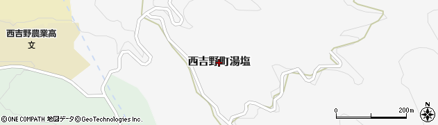 奈良県五條市西吉野町湯塩周辺の地図