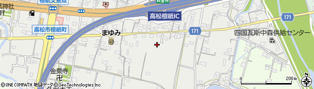 香川県高松市檀紙町1141周辺の地図