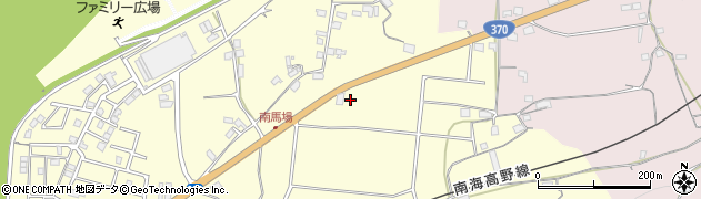 和歌山県橋本市南馬場182周辺の地図