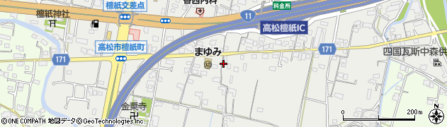 香川県高松市檀紙町1119周辺の地図
