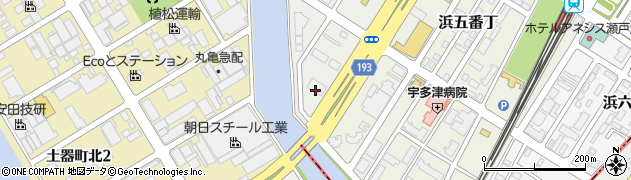 四国化成工業株式会社　Ｒ＆Ｄセンター周辺の地図