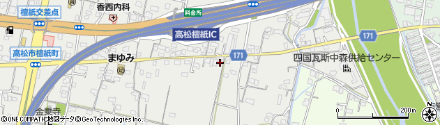 香川県高松市檀紙町1148周辺の地図