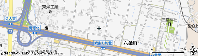 香川県高松市六条町1254周辺の地図