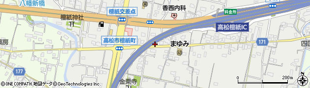 香川県高松市檀紙町1569周辺の地図