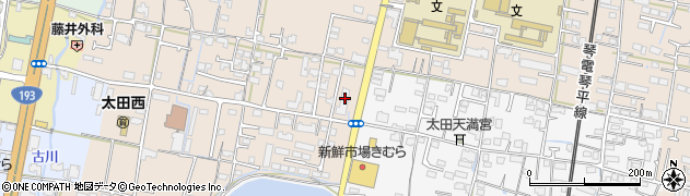 香川県高松市太田下町1926周辺の地図