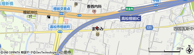 香川県高松市檀紙町1541周辺の地図