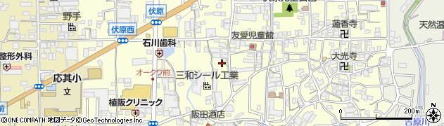 和歌山県橋本市高野口町伏原周辺の地図