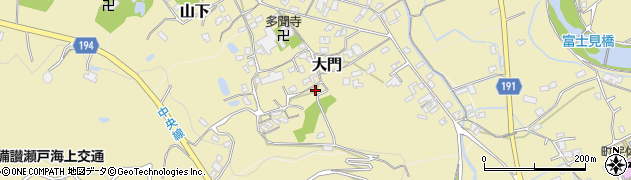 香川県綾歌郡宇多津町大門1257周辺の地図
